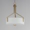 Maxim Lighting Dart 3-Light Pendant, Satin Brass 21287SWSBR - alternate 2